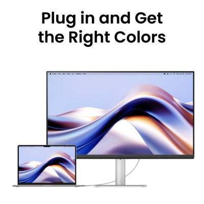 TFT 31.5" BenQ MA320UP, IPS, 4K, 2хHDMI, USB-C, HAS, Pivot, кол., сріблясто-сірий