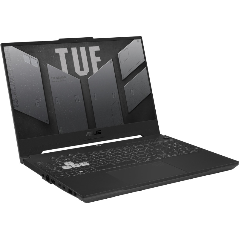 Ноутбук ASUS TUF Gaming F15 15.6"FHD IPS 144Hz/i5-12500H/16/512SSD/RTX3050 4GB/DOS/Mecha Gray (FX507ZC4-HN291)