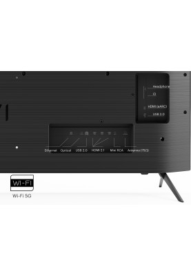 TV 55 Kivi 55U760QB UHD/DLED/T2/Android 11/2 x 12W/HDMI/Wi-Fi/VESA 200x200 M6/Black