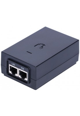 Мережевий адаптер Ethernet (інжектор жиілення) PoE Ubiquiti POE-48-24W