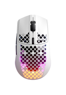 Мишка SteelSeries Aerox 3 Wireless Snow, RGB, 18000dpi., 6кн., біла