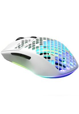 Мишка SteelSeries Aerox 3 Wireless Snow, RGB, 18000dpi., 6кн., біла