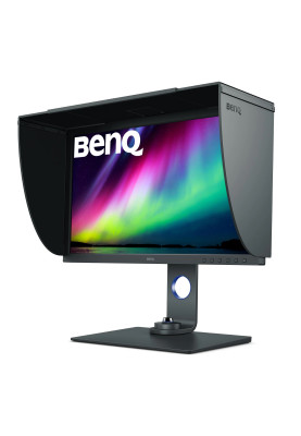 Монітор 27" BenQ SW271C, IPS, 4K, 99% Adobe RGB, 2xHDMI, DP, USB Type-C™, USB хаб, Pivot, сірий