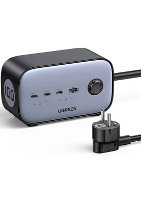 Зарядний пристрій 4xUSB 100W Nexode Pro (3хUSB-C+USB-A+2xSchuko) CD270 Ugreen