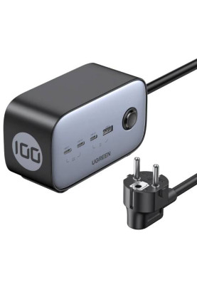 Зарядний пристрій 4xUSB 100W Nexode Pro (3хUSB-C+USB-A+2xSchuko) CD270 Ugreen