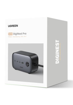 Зарядний пристрій 4xUSB 100W Nexode Pro (3хUSB-C+USB-A+2xSchuko) CD270 Ugreen