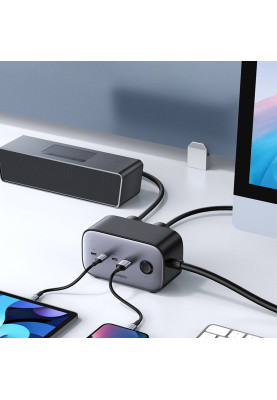 Зарядний пристрій 4xUSB 100W Nexode Pro (3хUSB-C+USB-A+2xSchuko) CD270 Ugreen