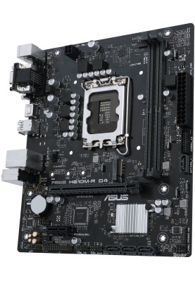 Asus PRIME H610M-R D4-SI (1700/H610, 2*DDR4, 1xPCIex16, HDMI/VGA/DVI, 4xSATAІІІ, M.2, GLan, 7.1ch, m