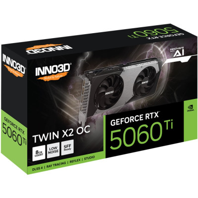 GeForce RTX5060 Ti Inno3D TWIN X2 OC, 8GB GDDR7, 128bit, PCI Express 5.0