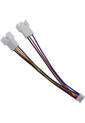 Кабель для підключення кулера 4pin-4pin/3pin 12см