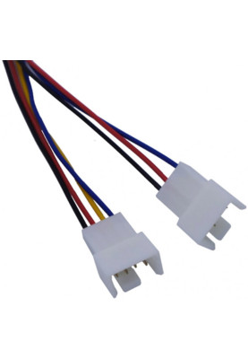 Кабель для підключення кулера 4pin-4pin/3pin 12см