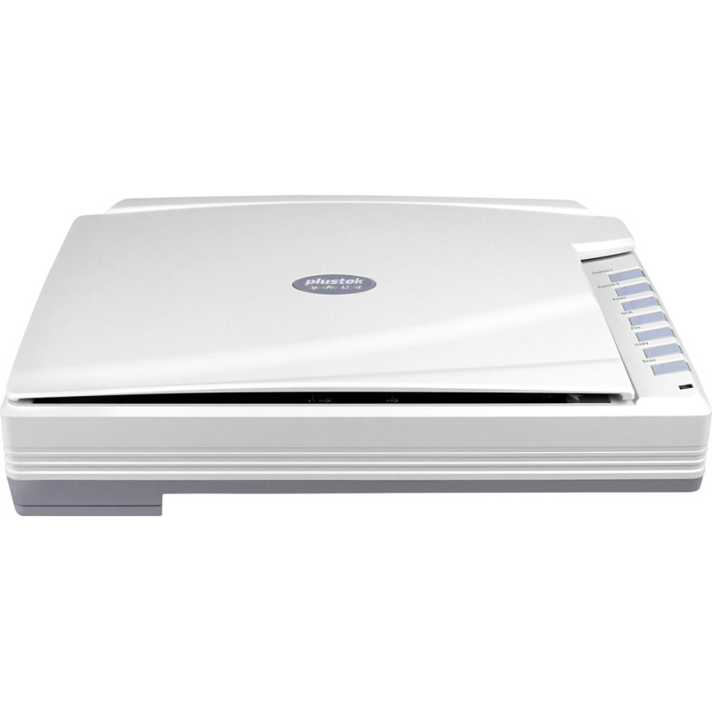 Сканер А3 Plustek OpticPro A320E (800x800dpi 48bit 7,7стор/хв планшетний сірий)