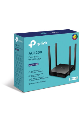 Маршрутизатор TP-Link Archer C54 AC1200 300 Mbps 2.4GHz+5GHz, 4×Ant, 1×10/100M WAN Por