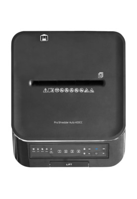Знищувач документів HP Pro Shred Auto 400CC, A4, 80g х 10 л.,4*12, 53л., P-4