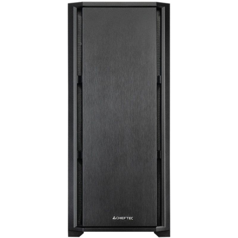 Корпус Chieftec Pro Midi TG AS-02B-TG-OP ATX, без БЖ, Black