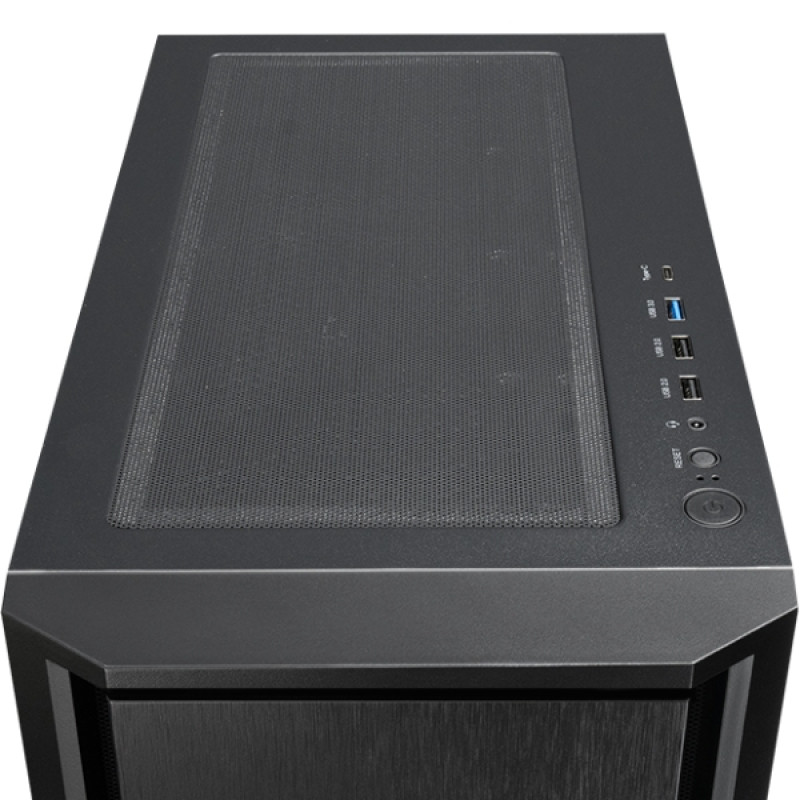 Корпус Chieftec Pro Midi TG AS-02B-TG-OP ATX, без БЖ, Black