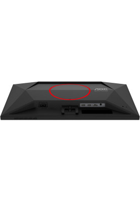 TFT 24.5" AOC 25G4SRE, Fast IPS, 300Гц, 2xHDMI, DP, чорно-червоний
