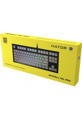 Клавіатура Hator Skyfall TKL Pro Black