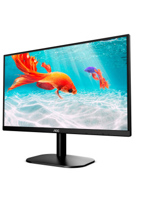 Монітор TFT 21.5" AOC 22B2QAM, VA, 75Hz, HDMI, D-Sub, DP, колонки, чорний