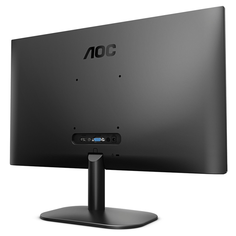 Монітор TFT 21.5" AOC 22B2QAM, VA, 75Hz, HDMI, D-Sub, DP, колонки, чорний