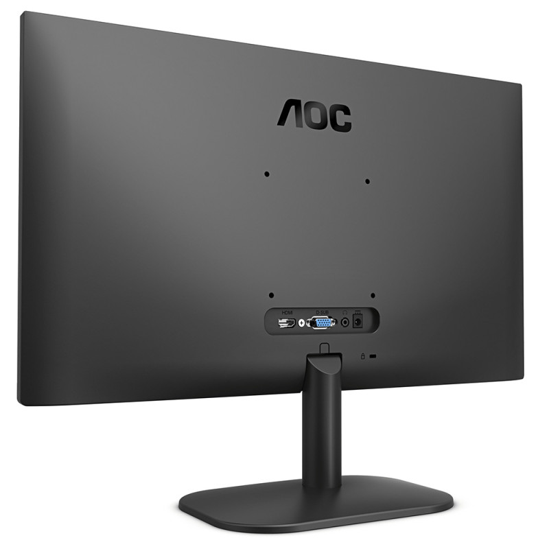 Монітор TFT 21.5" AOC 22B2QAM, VA, 75Hz, HDMI, D-Sub, DP, колонки, чорний