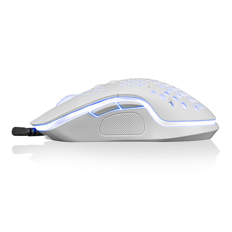 Мишка  LogicConcept Starr One Light 6400dpi, 7кн., RGB, біла
