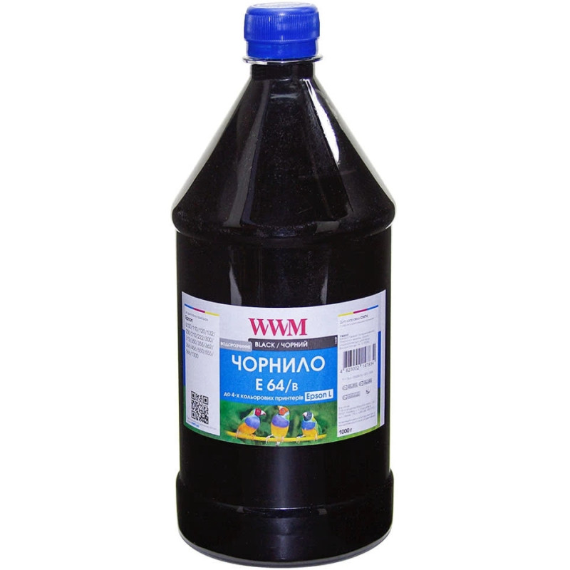 Чорнило WWM для Epson L110/L210/L355 1000г Black водорозчинне
