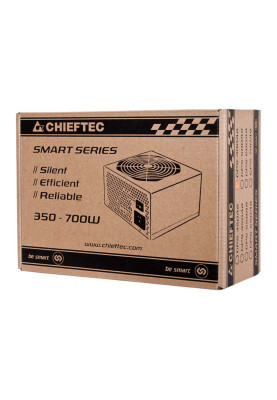 БЖ 500W Chieftec SMART GPS-500A8, 120 mm, >85%, Retail Box