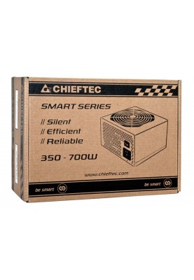 БЖ 600W Chieftec SMART GPS-600A8, 120 mm, >85%, Retail Box
