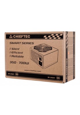 БЖ 600W Chieftec SMART GPS-600A8, 120 mm, >85%, Retail Box
