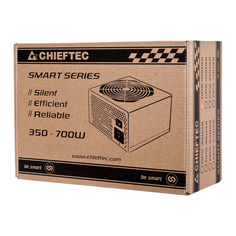 БЖ 700W Chieftec SMART GPS-700A8, 120 mm, >85%, Retail Box