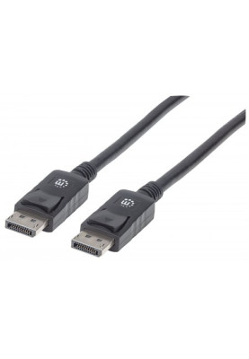 Кабель DisplayPort M-M, 2.0м, v1.2, 4K 60Hz, Manhattan