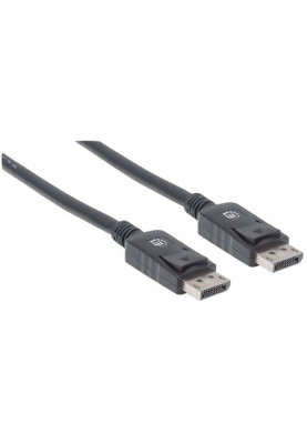 Кабель DisplayPort M-M, 2.0м, v1.2, 4K 60Hz, Manhattan