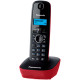 Телефон DECT Panasonic  KX-TG1611UAR Black Red