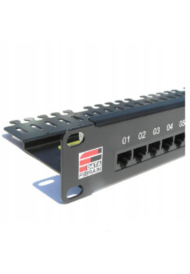Патч-панель 19", 24xRJ45, UTP, Cat.3, 1unit, Fibrain