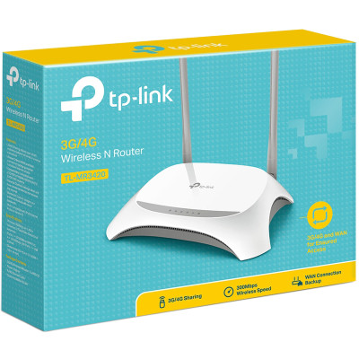 Маршрутизатор TP-Link TL-MR3420, 3G Wireless Router 4 port 10/100M