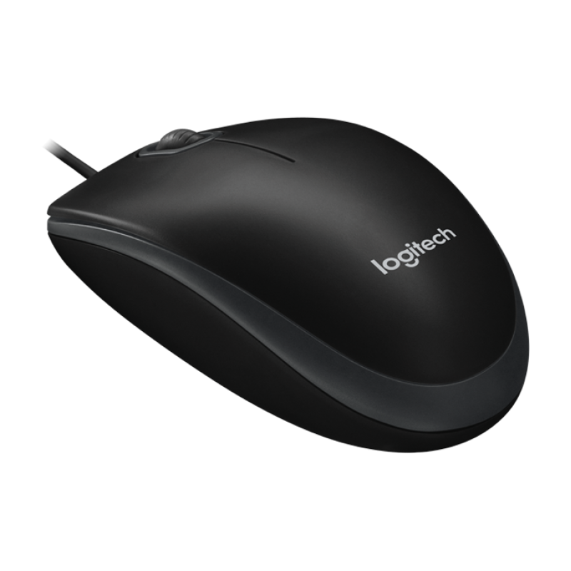 Мишка Logitech B100, 3кн., 800 dpi, чорна