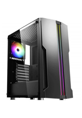 Корпус Xilence XILENT BLADE RGB X512.RGB 2xUSB3.0, ARGB FAN 12cm, без БЖ ATX