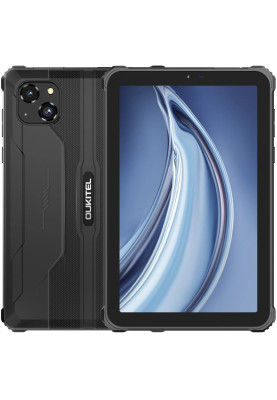 Планшет Oukitel RT3pro 8” HD / 4GB/128GB / G81 / 5150mAh / 16+8Мп / IP69K / LTE Black