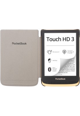 Обкладинка PocketBook 6", Shell cover,  616/617/627628/632, синьо-сіра