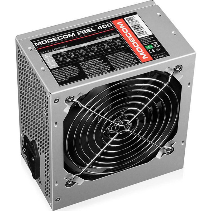 Блок Живлення 400W Modecom FEEL 400, Bulk