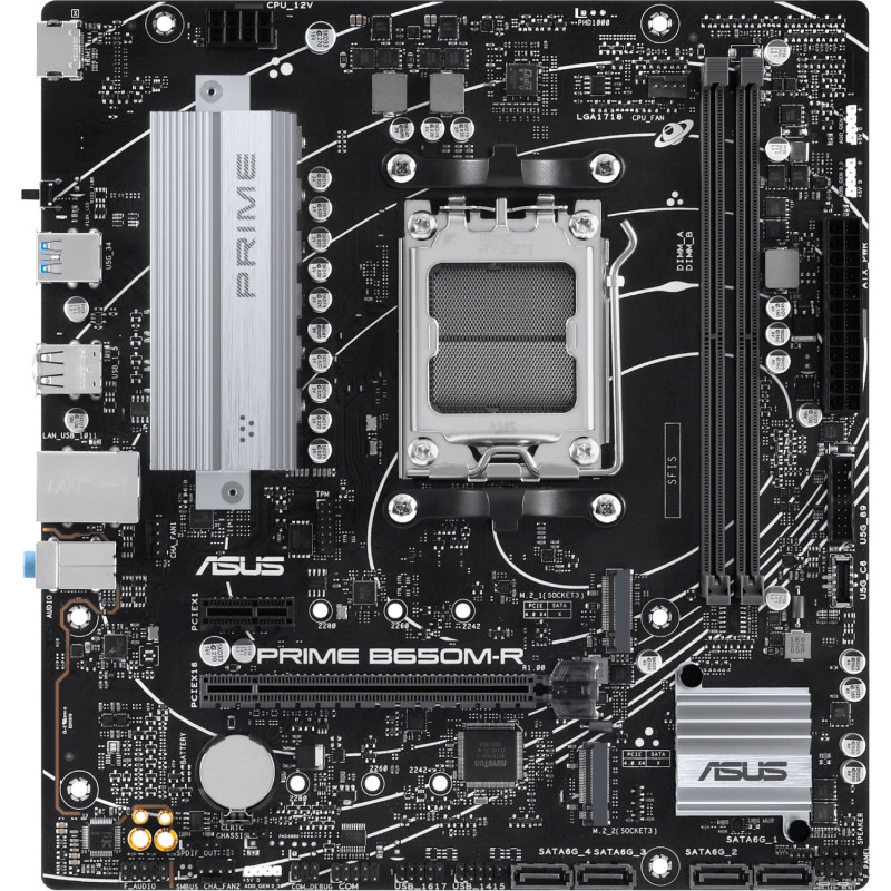 ASUS PRIME B650M-R sAM5 B650 2xDDR5 M.2 HDMI mATX