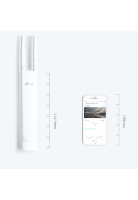 Точка доступу TP-Link EAP113 Outdoor N300, 1хFE LAN, Passive PoE