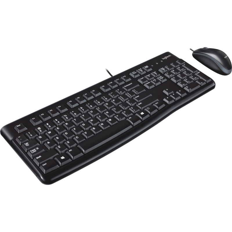 Комплект Logitech Desktop MK120 UA (клавіатура+мишка) чорний