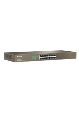 Комутатор TENDA TEG1016G 16port 10/100/1000/BaseT rackmount 19"