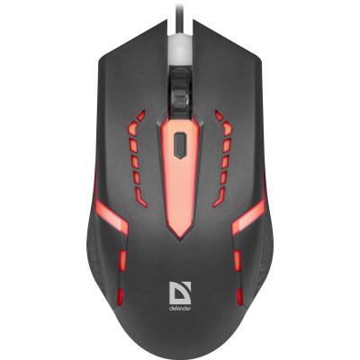 Мишка Defender Flash MB-600L, 4 кн. 1200 dpi, 7 кол. підсвітки
