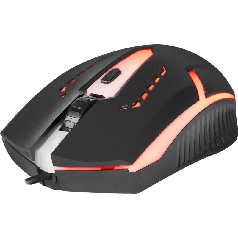 Мишка Defender Flash MB-600L, 4 кн. 1200 dpi, 7 кол. підсвітки