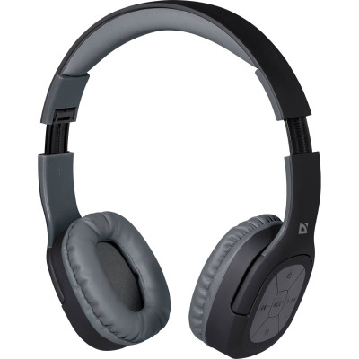 Гарнітура Defender FreeMotion B565, Bluetooth+3,5мм, Black-Gray