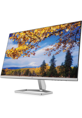 TFT 27" HP M27f, IPS, 75Hz, VGA, 2xHDMI, чорно-сріблястий