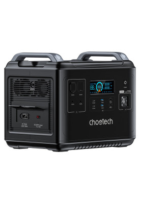 Зарядна станція Choetech BS006 2000Вт (1997Вт/г) AC,LiFePo4,MPPT, UPS, USB-C PD100 Вт